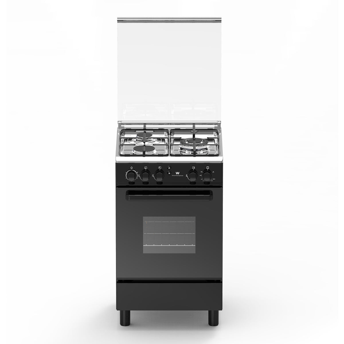 White Westinghouse WCG534K Gas Range with Gas Oven with Grill