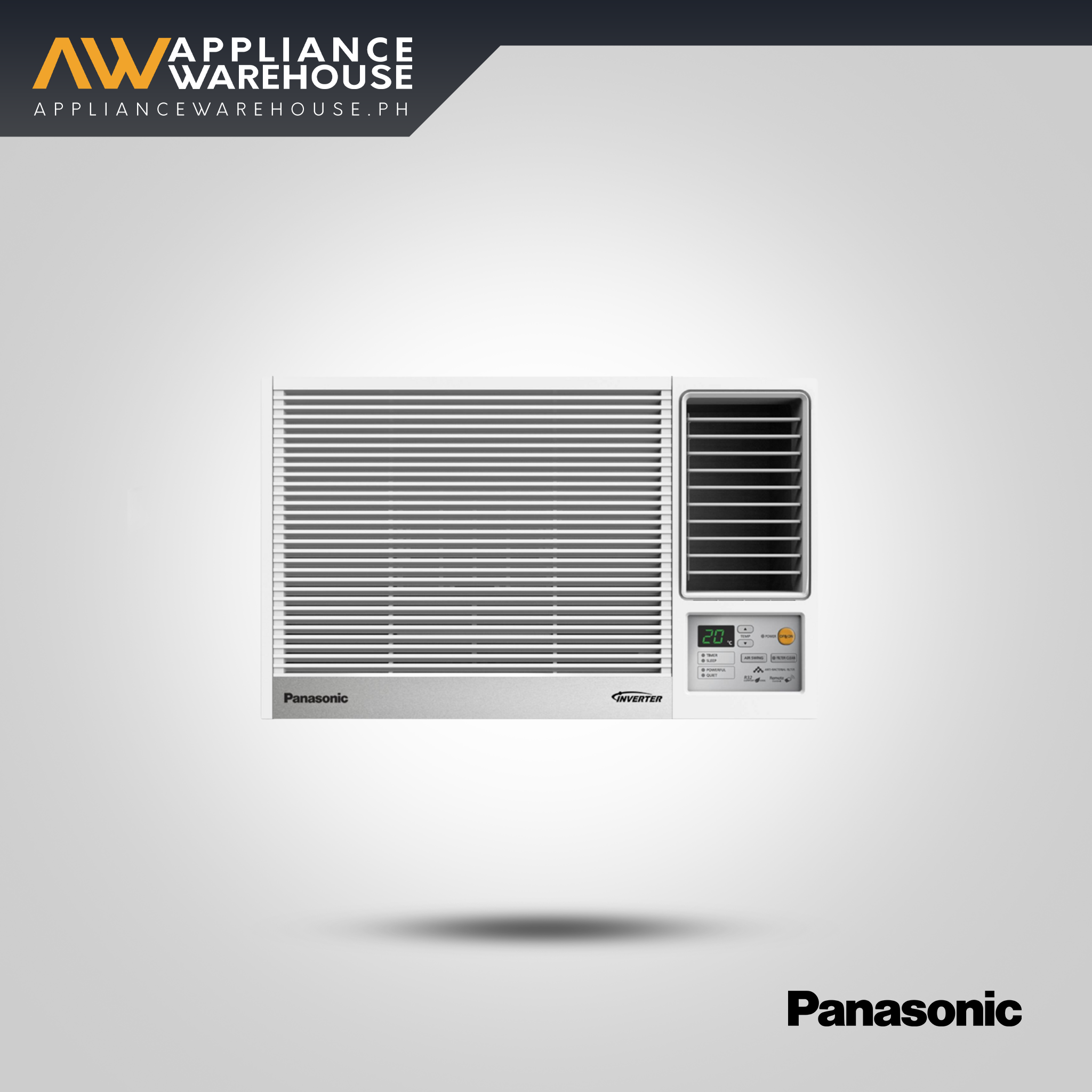 Panasonic CW-U1221VPH 1.5HP Inverter Window Type Air Conditioner