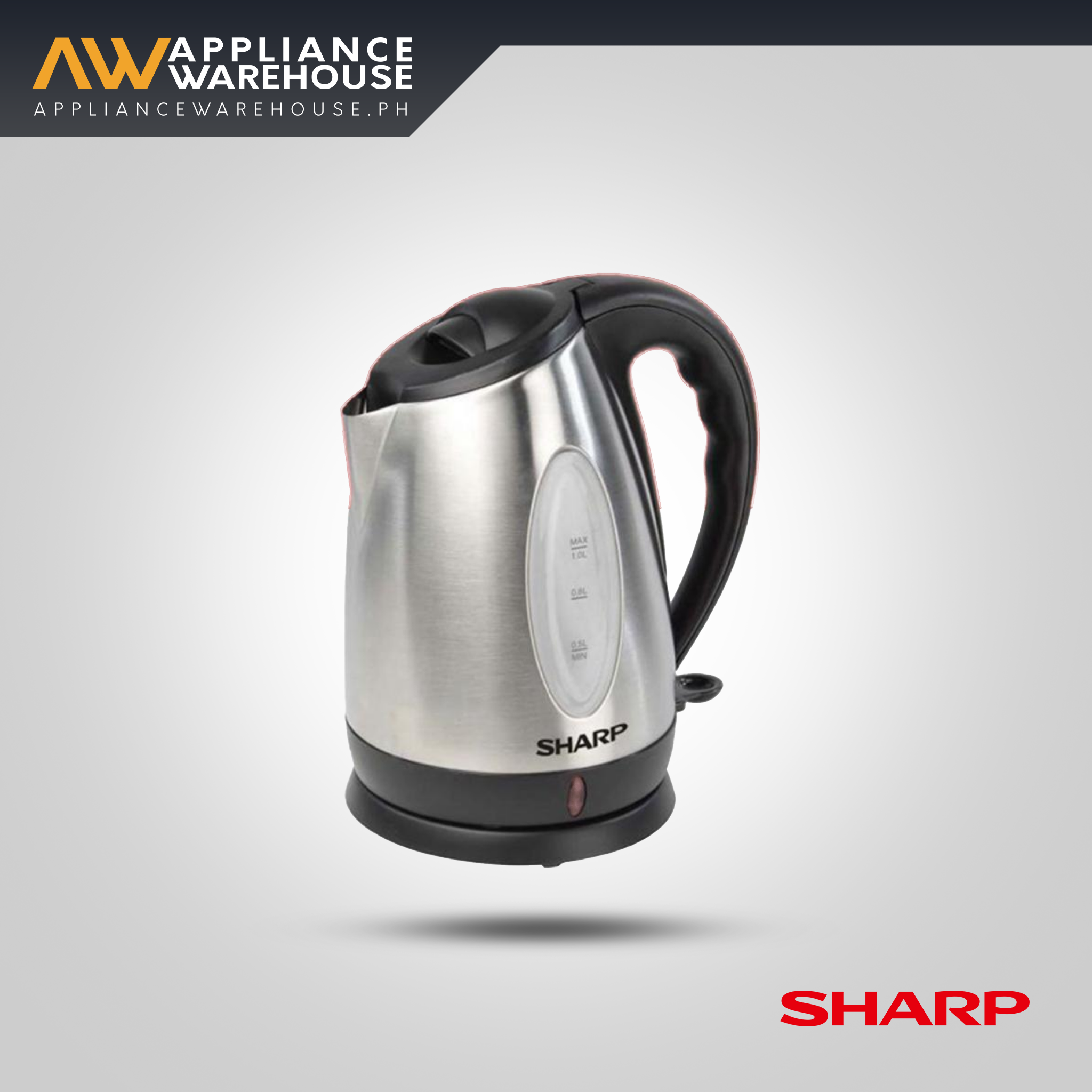 Sharp 1.0 Electric Kettle EKJ-102-ST