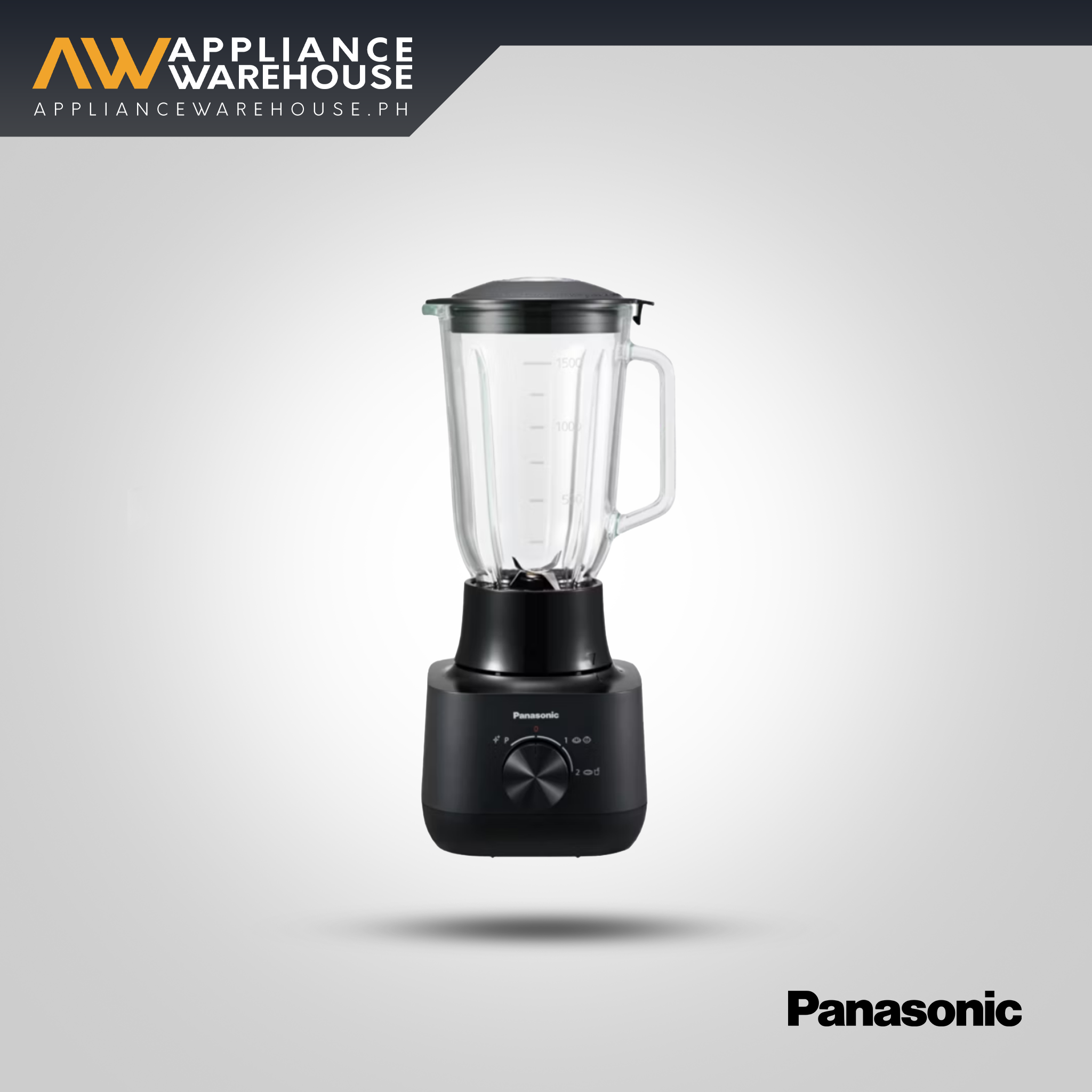 Panasonic Powerful Blender 1.5L – Glass Jug & Dry Mill