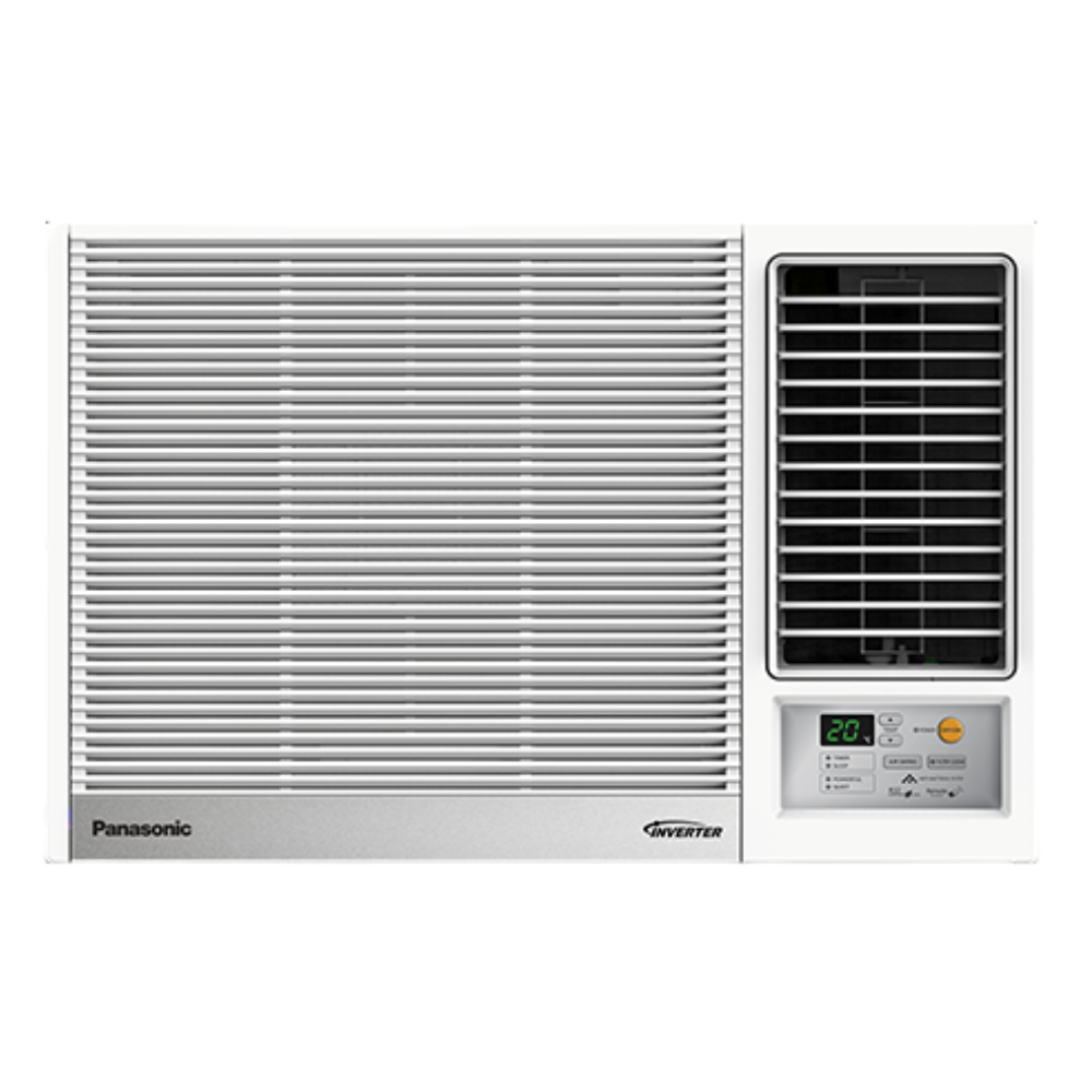 Panasonic air conditioner on a white background