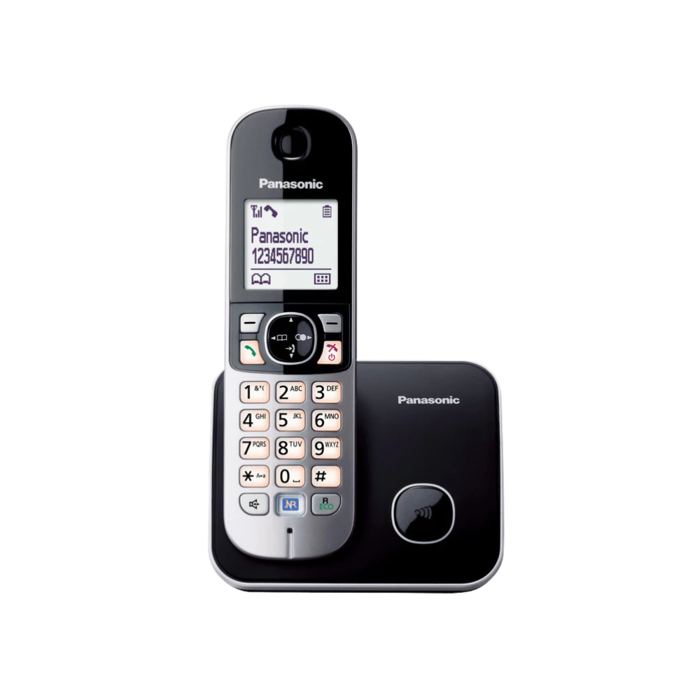 Panasonic cordless phone on a white background