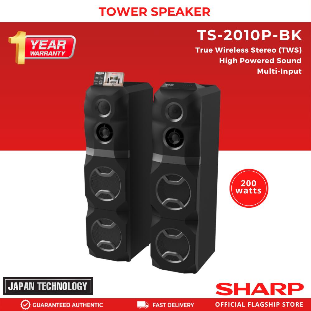 SHARP TS-2010P-BK TOWER SPEAKER