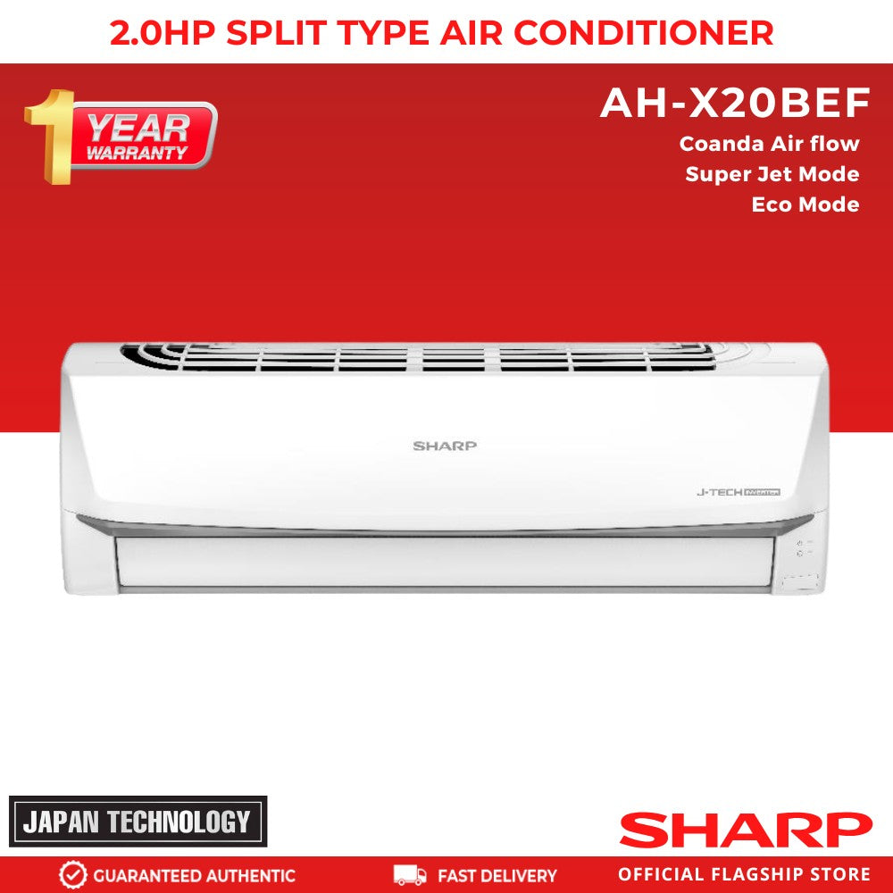 SHARP AH-X20BEF 2.0HP S.TYPE INV. AIRCON