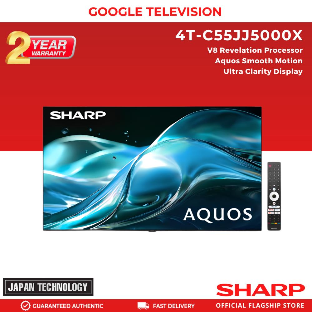 SHARP 4T-C55JJ5000X 4K 55" GOOGLE TV