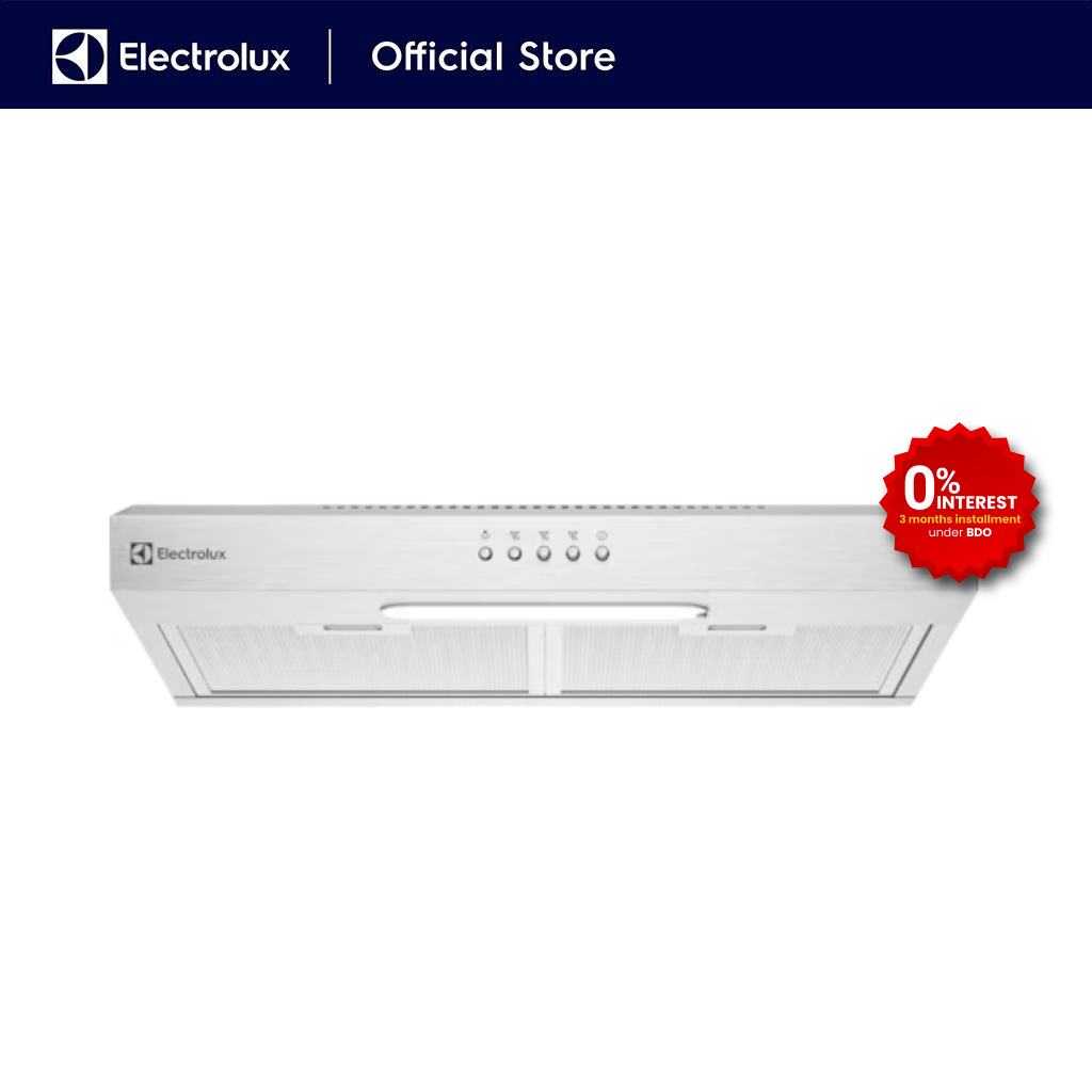 Electrolux ECF6214X 60cm Fixed Extractor Wall Mount Stainless Range Hood