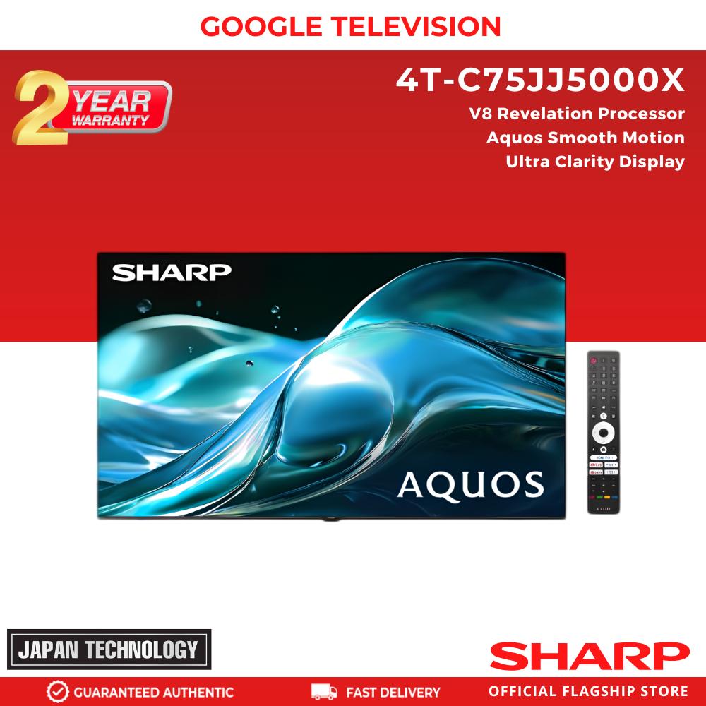SHARP 4T-C75JJ5000X 4K 75" GOOGLE TV