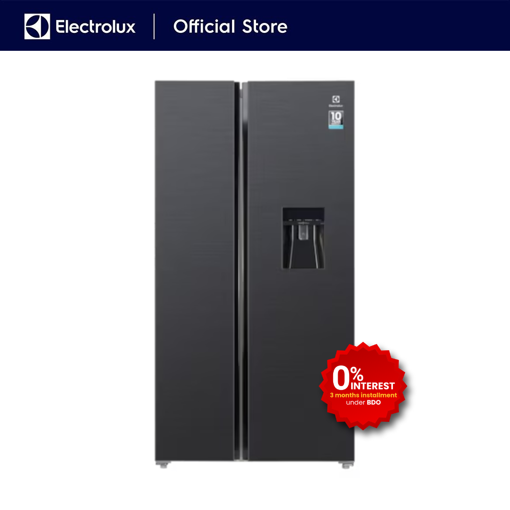 Electrolux ESE6645A-B 646L 22.8cuft No Frost  Inverter Side by Side  Refrigerator
