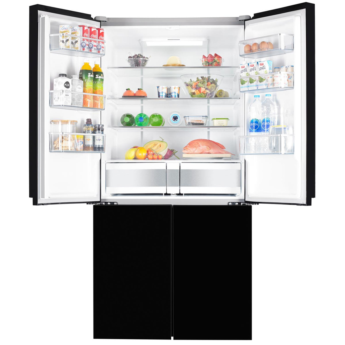 Electrolux EQE6909A-B 22.9 cu ft. No Frost Quattro French Door Inverter Refrigerator