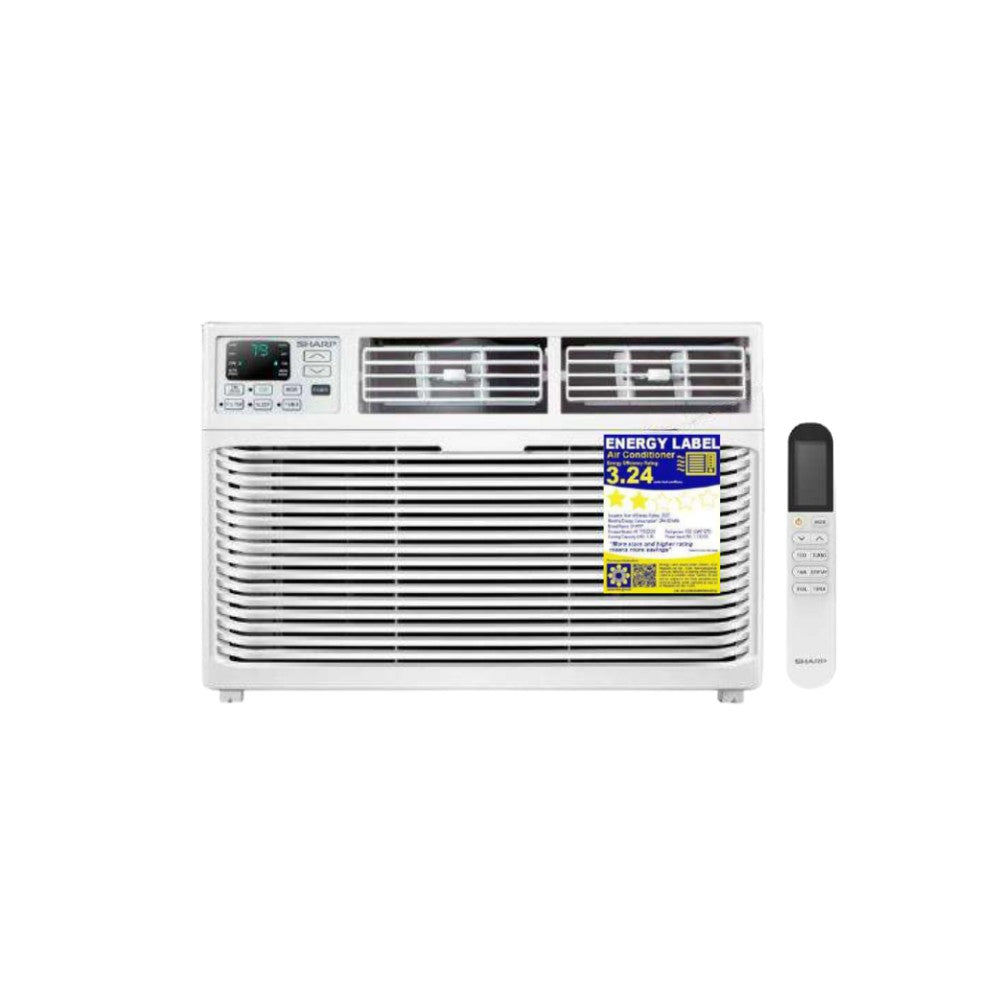 SHARP AF-T1522CR 1.5HP Remote Window Type Air Conditioner with Remote Control Function 24H Timer Refrigerant