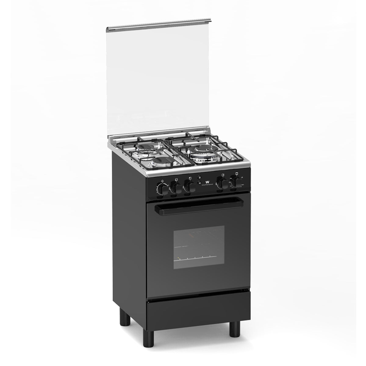 White Westinghouse WCG534K Gas Range with Gas Oven with Grill