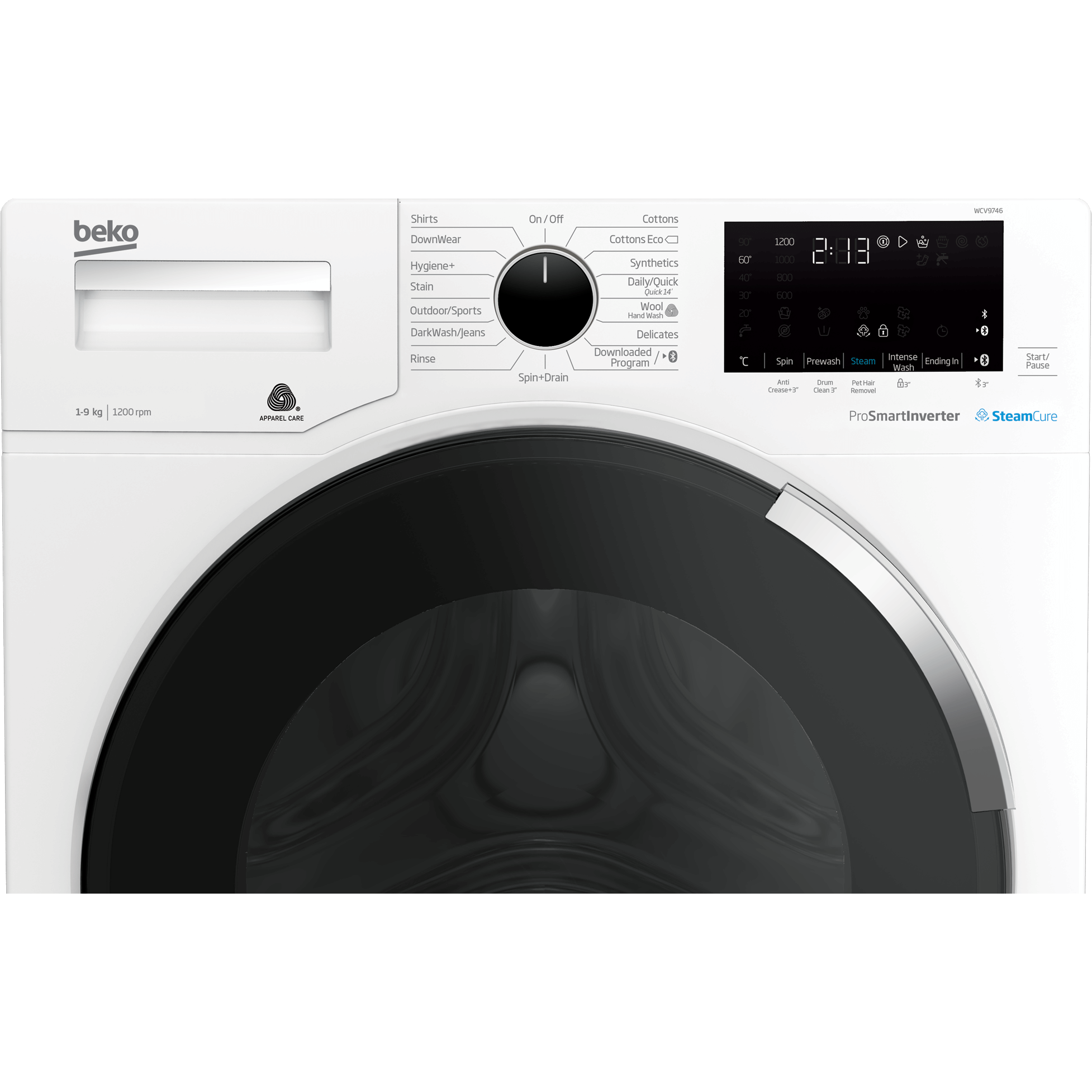 Beko Washing Machine 9.0 kg Front Load WCV9746 - 3