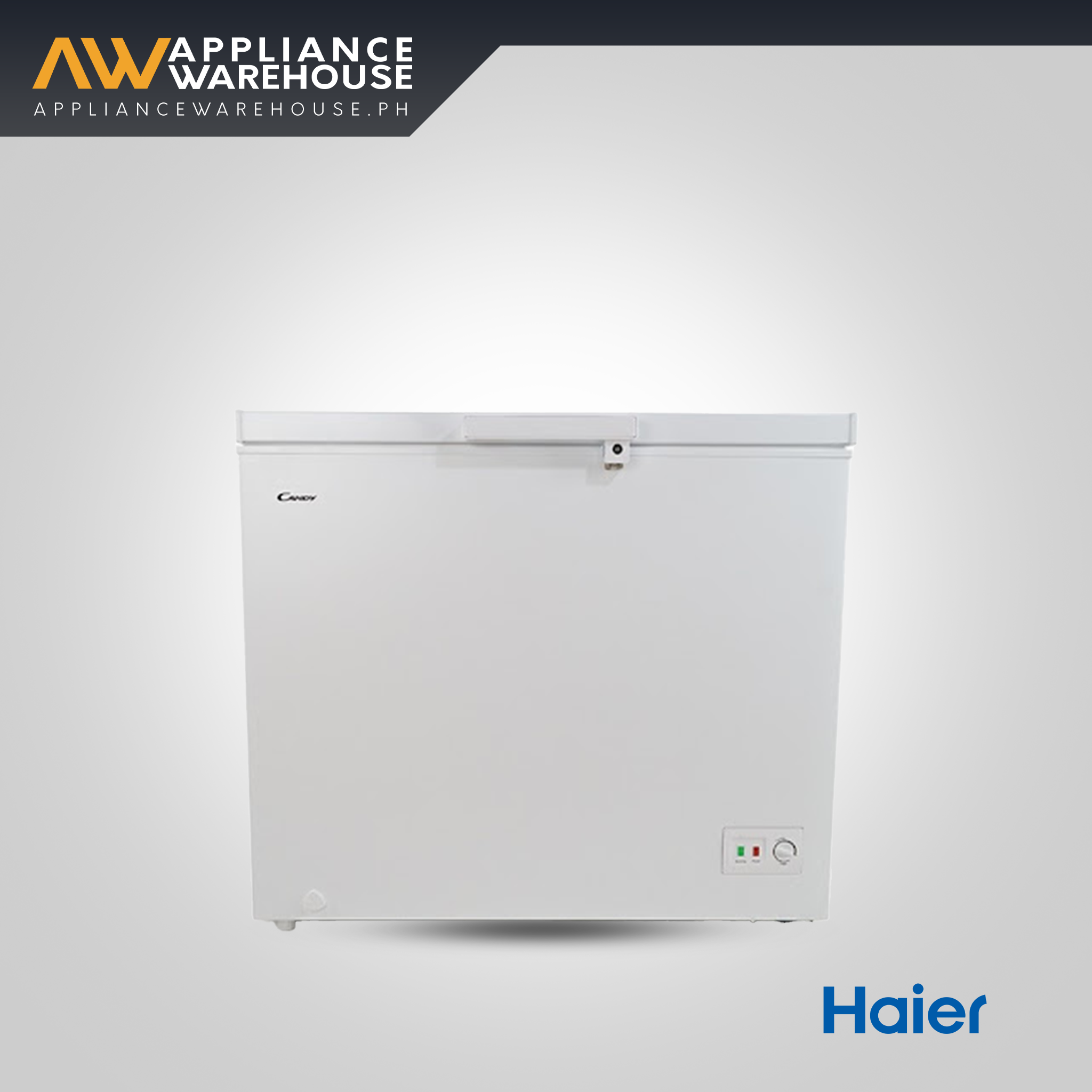 Candy CF-09IV 8.7 cu. ft. Dual Function Quick Freezing Solid Top Chest Freezer/Chiller