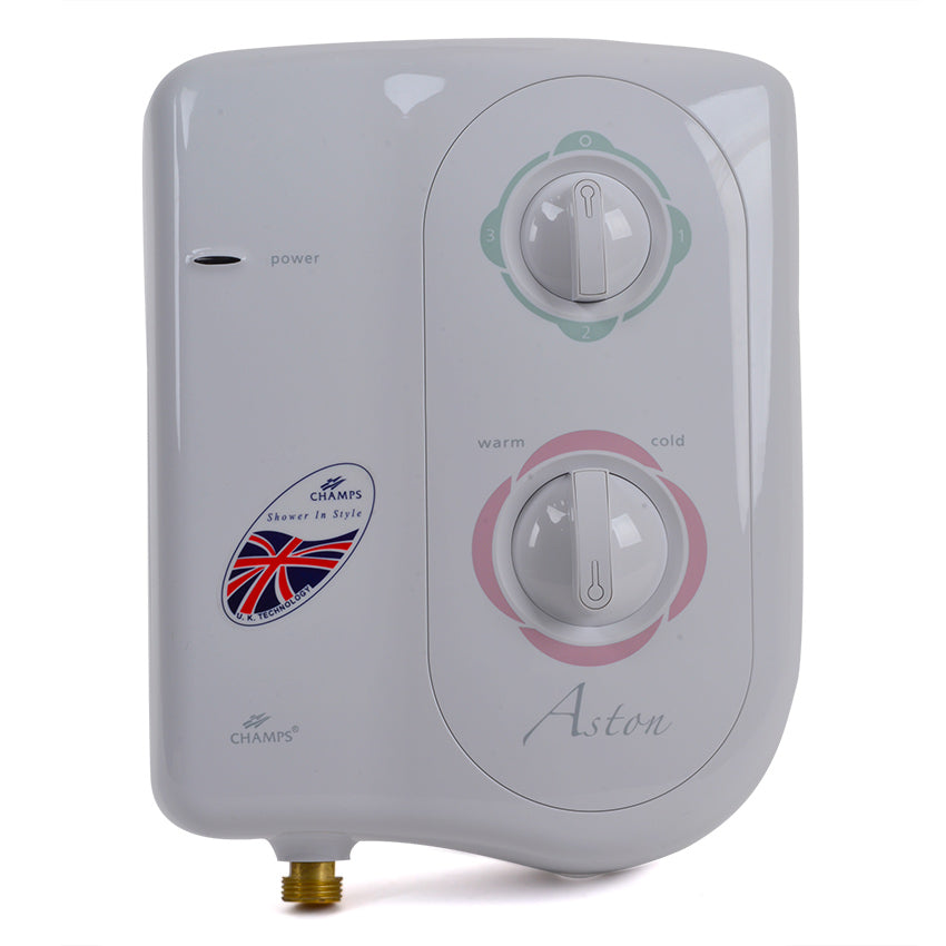 Champs Aston 3.5Kw Singlepoint Instant Shower Water Heater (White)(4)