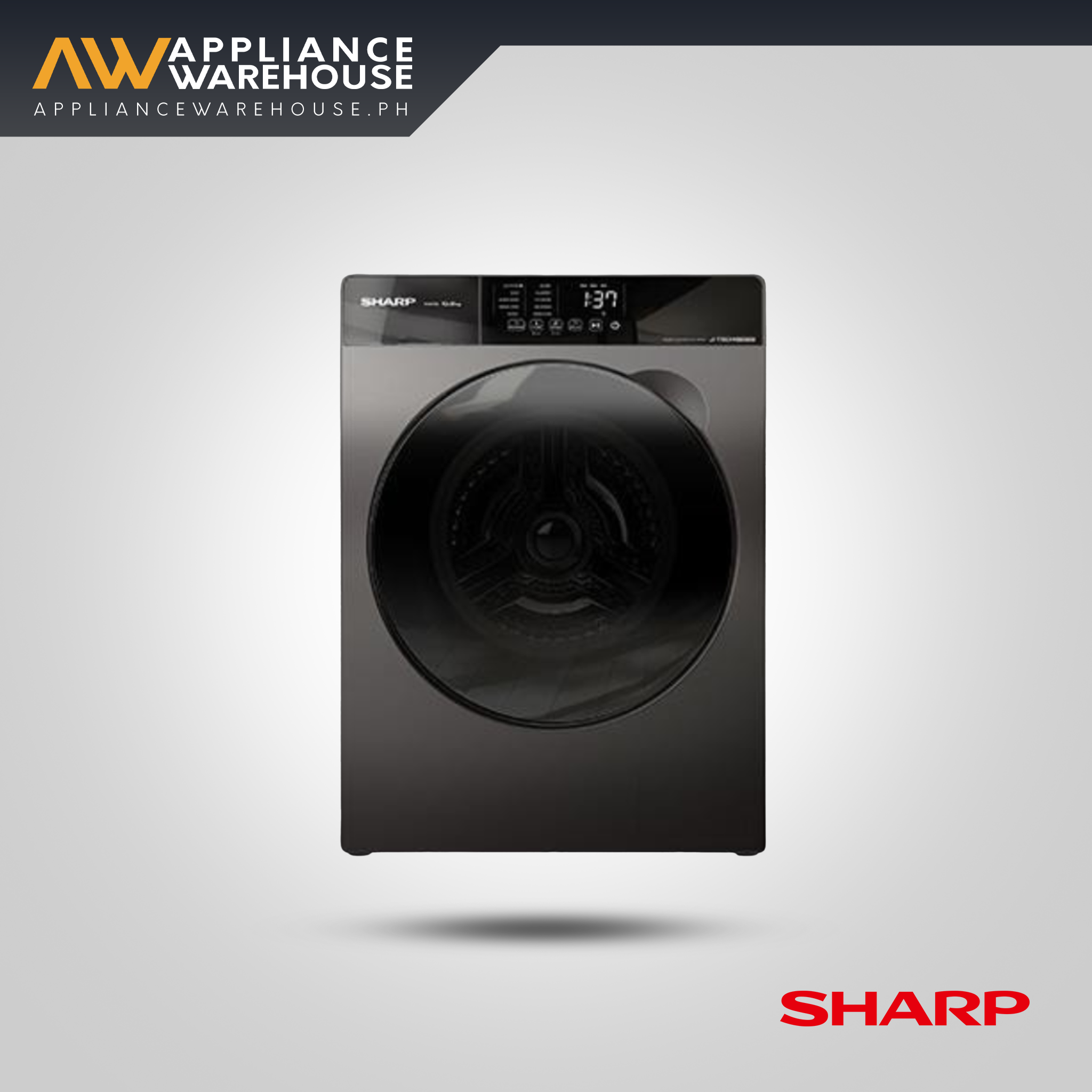Sharp 8.5kg Front Load Washing Machine – BLDC Inverter