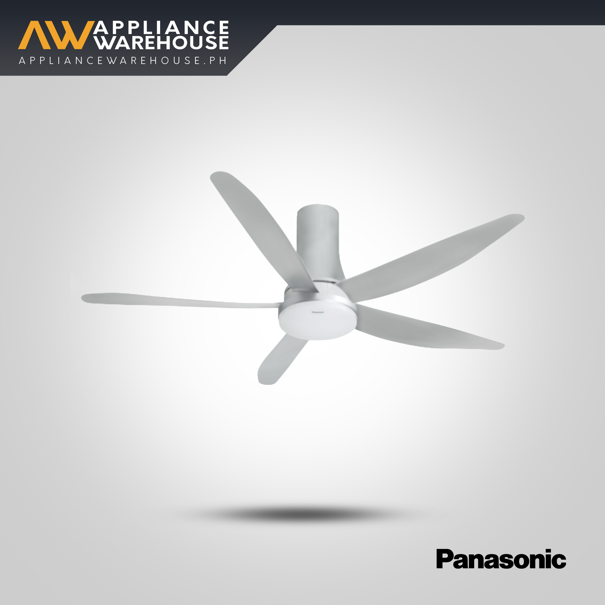 Panasonic 60″ 5-Blade DC Ceiling Fan with LED Light