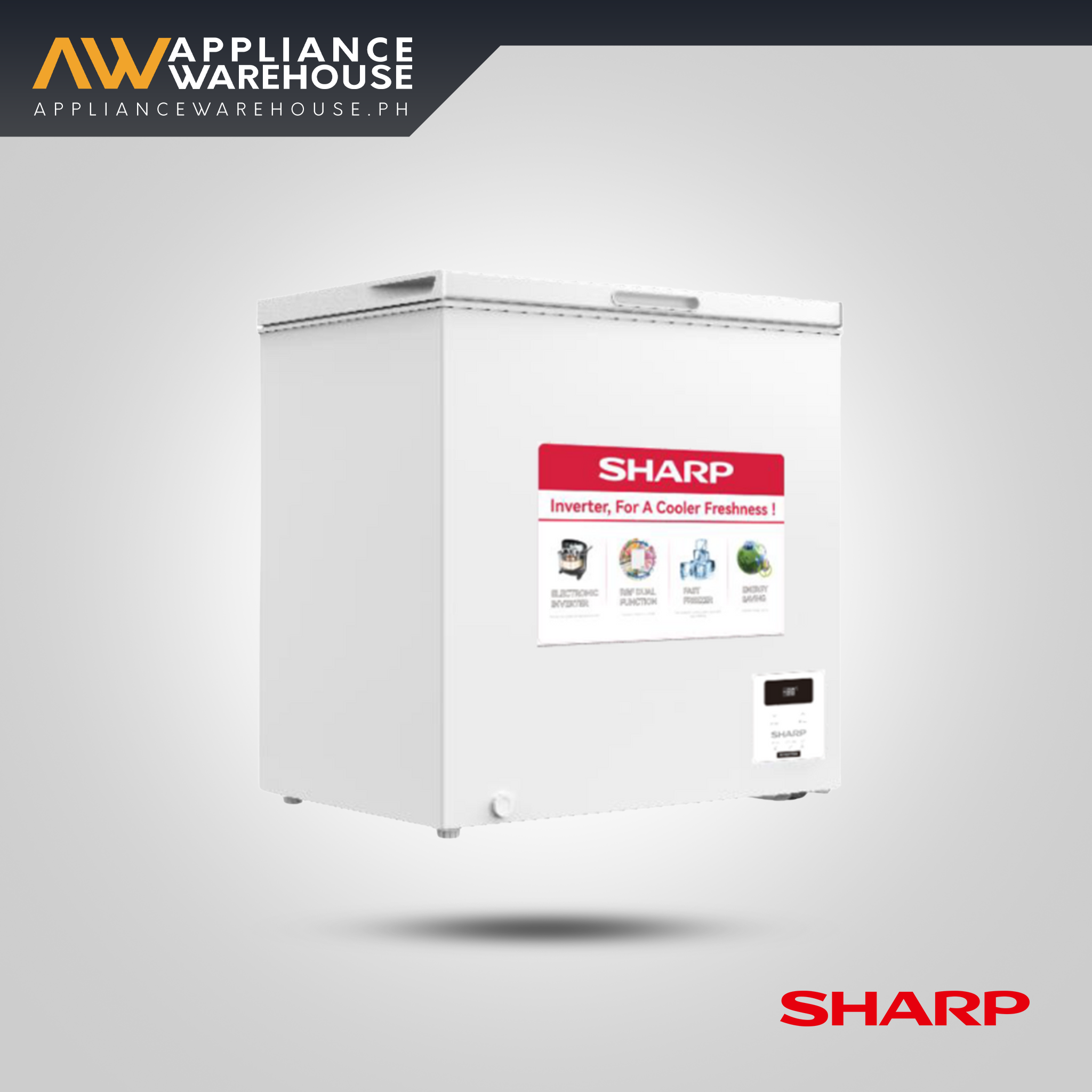 Sharp FRV-199X 7.0cu.ft Inverter Chest Freezer