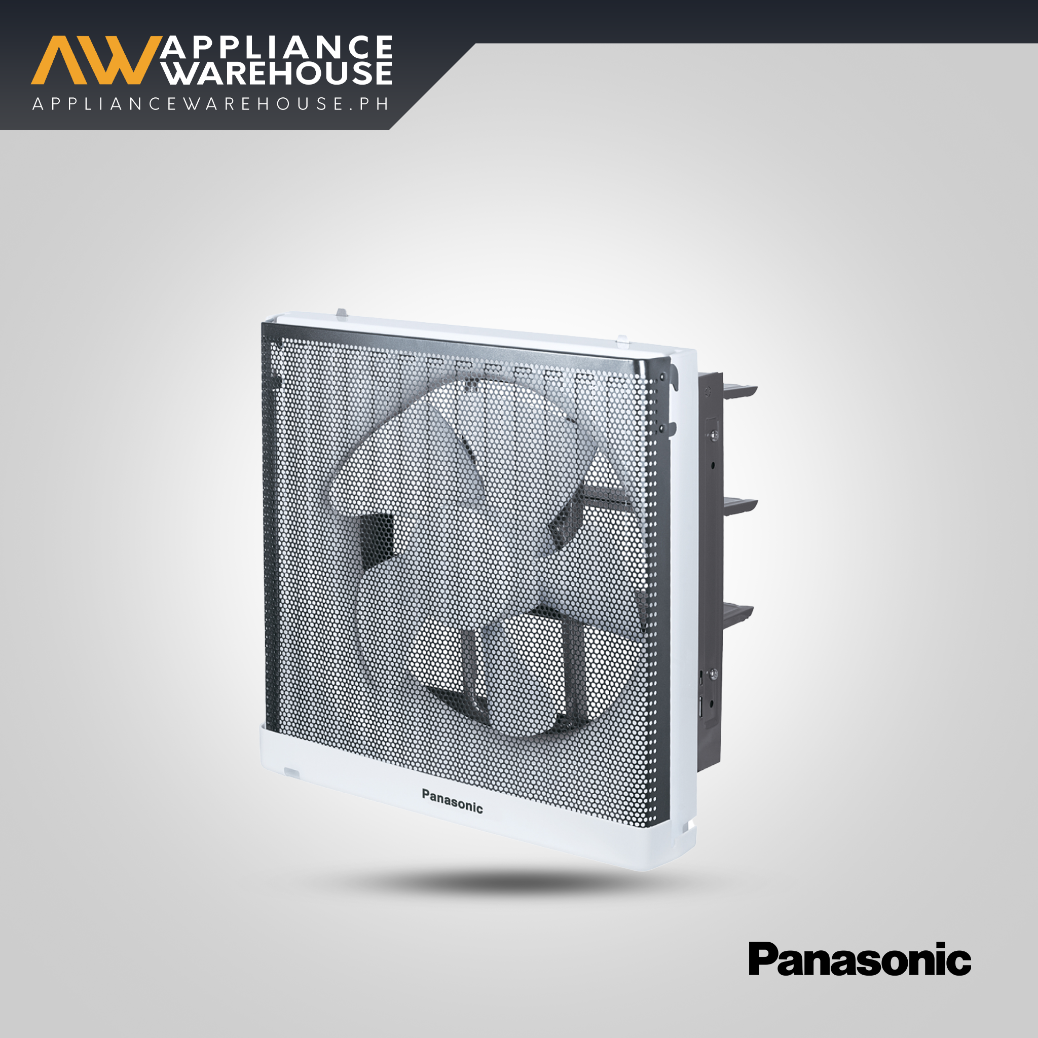 Panasonic FV-25AUF1 Wall Exhaust Fan w/ Filter & Shutter
