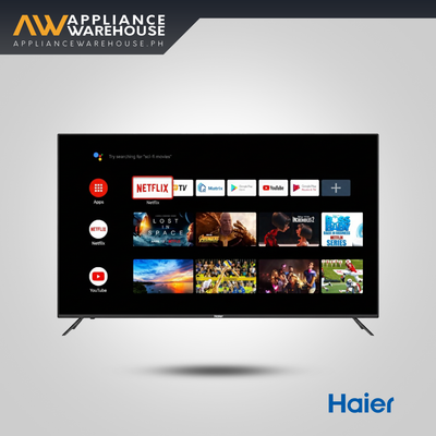 Haier H65K700UG 65 Inch 4K UHD Smart Android 11 TV (Netflix & YT One Touch, Google Playstore, Google Assistant, Google Chromecast Built in, Dolby Digital Decoding, HDR)