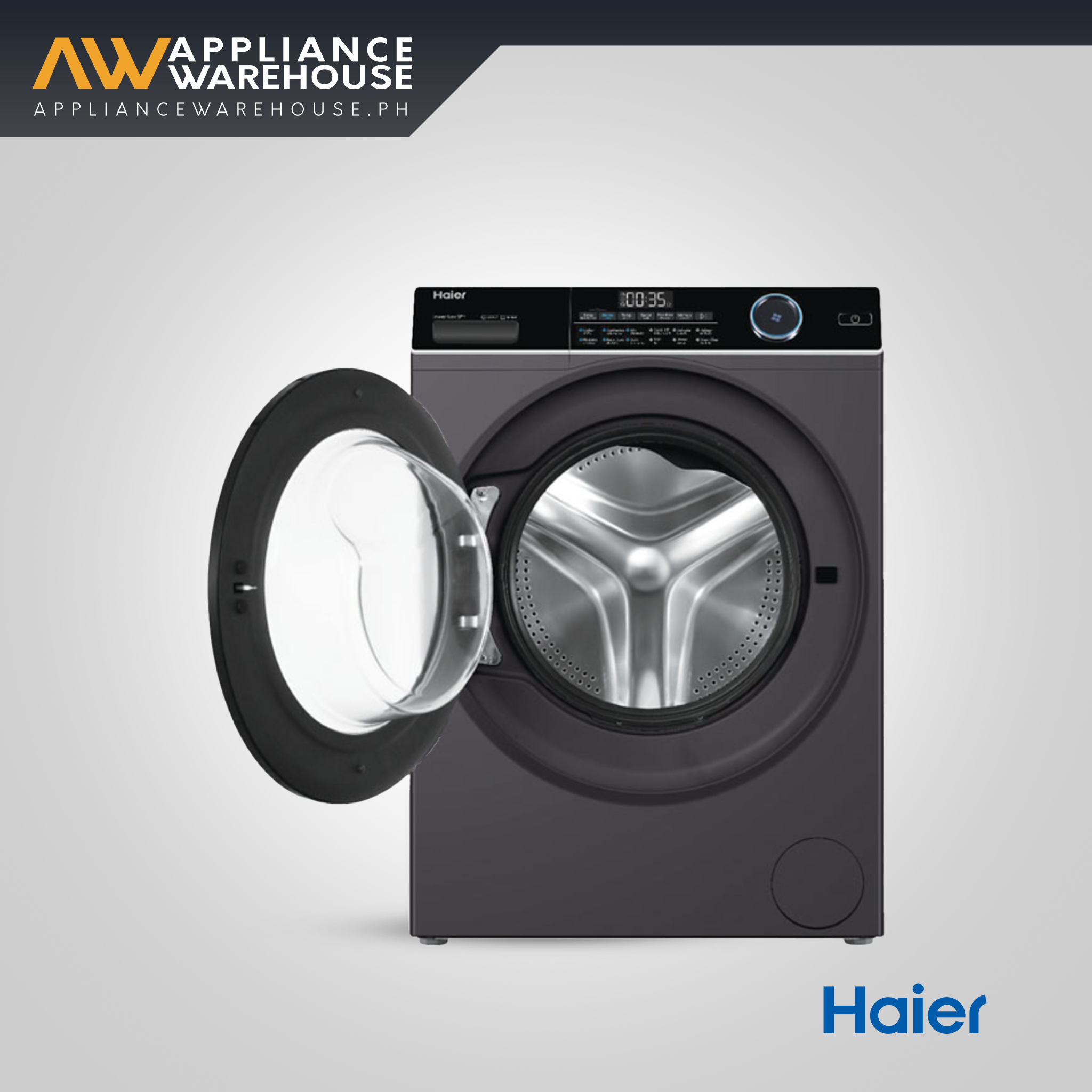 Haier 8kg Front Load Inverter Washing Machine