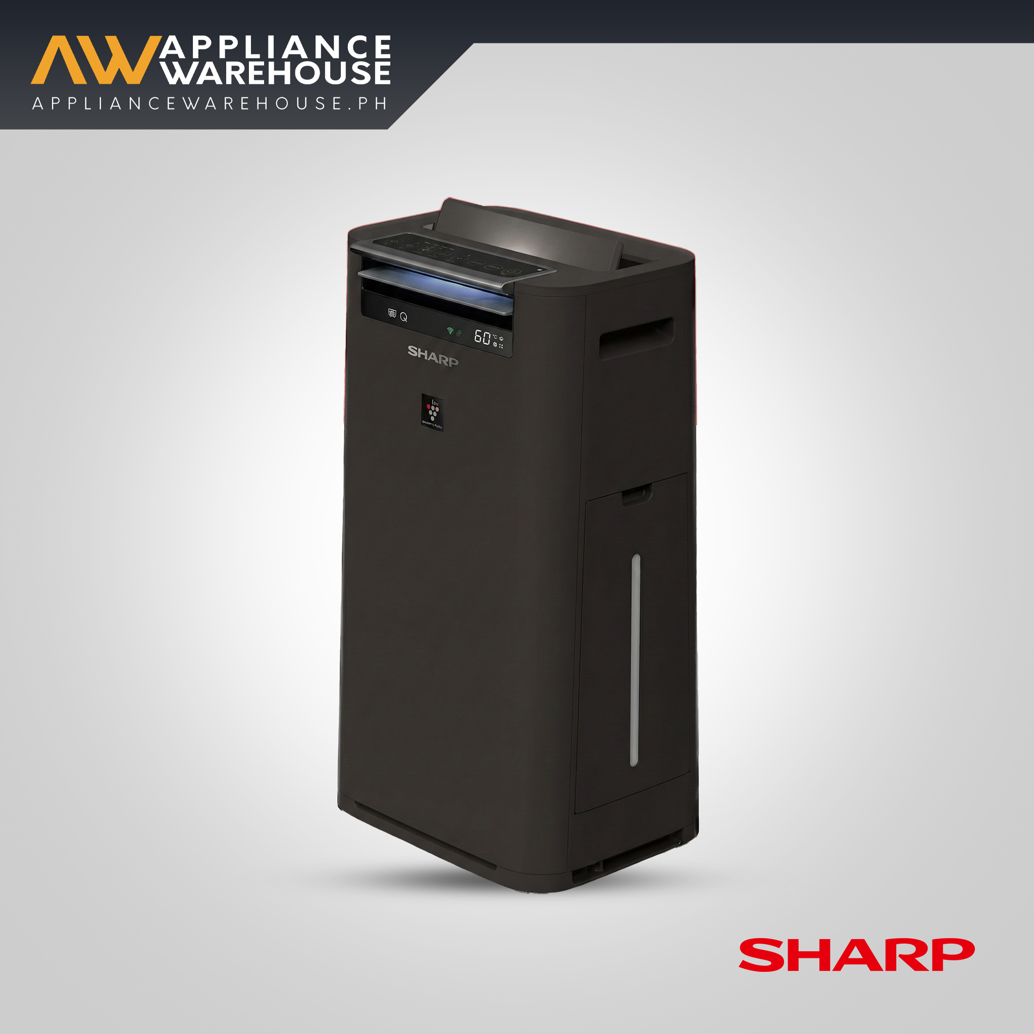 Sharp KC-G40E Air Plasmacluster Air Purifier with HUMIDIFIER