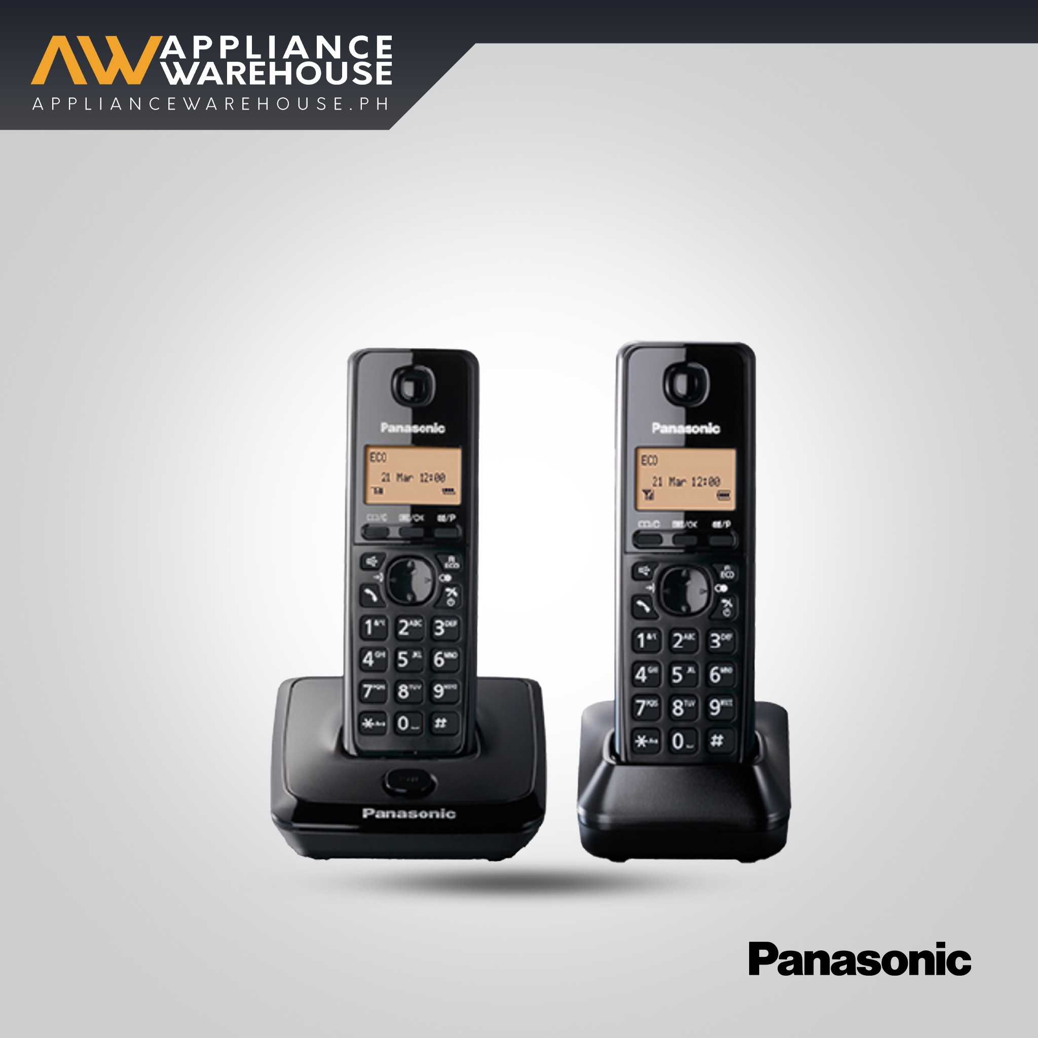 Panasonic Digital Cordless Phone with 2 Handsets