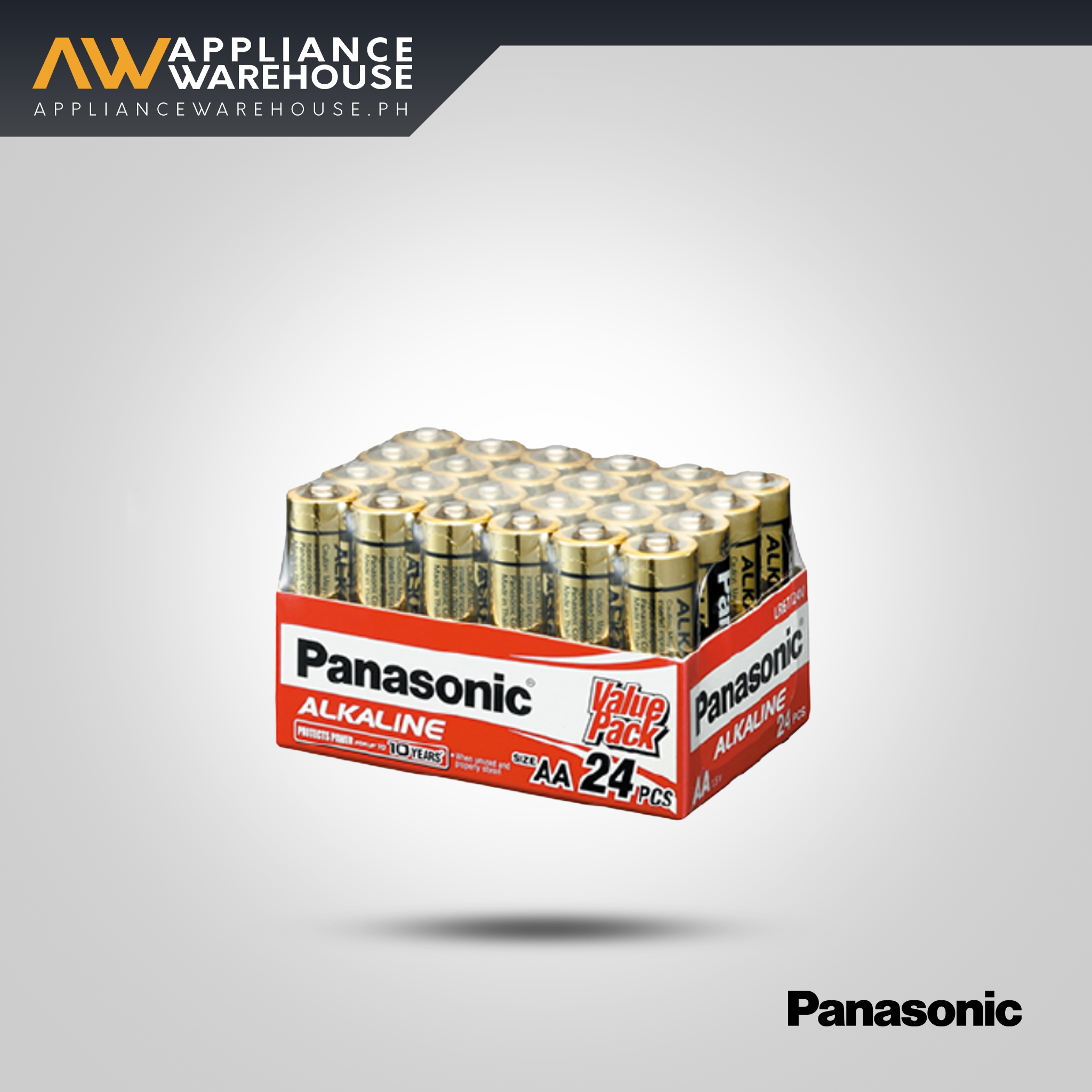 Panasonic AA Alkaline Battery – Long-Lasting 24-Pack
