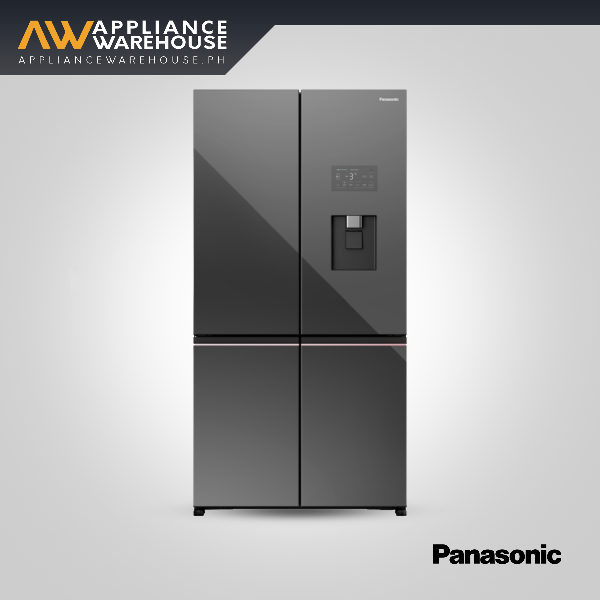 Panasonic NR-XY680YMMP 24.3 cu.ft.  Premium 4-door Refrigerator with NANOE X