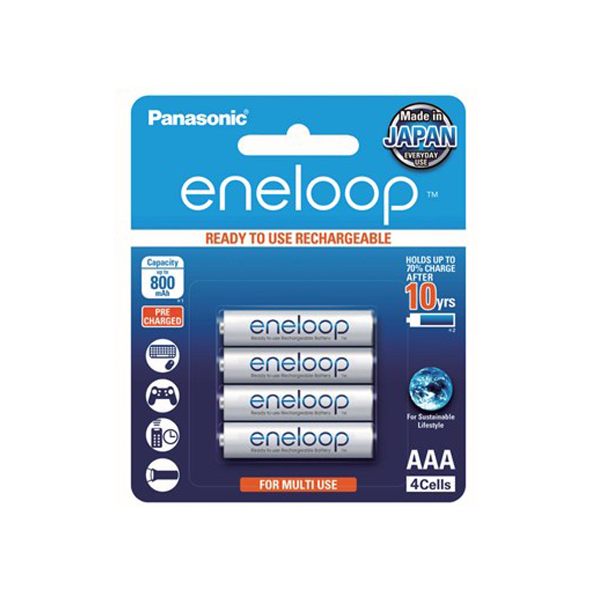 PanasonicBK-4MCCE4BTeneloopAAA_4pcsRechargeableBattery-2