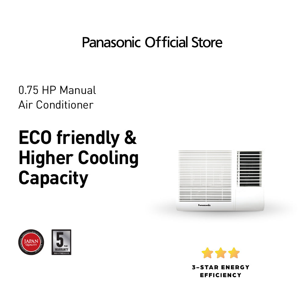 PanasonicCW-N820JPH0.75HpStandardWindowTypeAircon-8