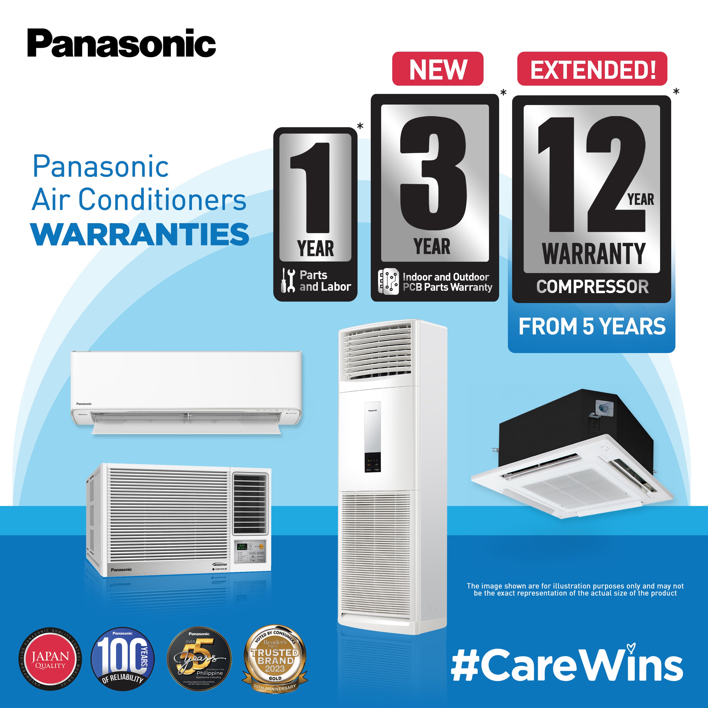 PanasonicCW-XN1020VPH1.0HpStandardWindowTypeAirconwRemote-2