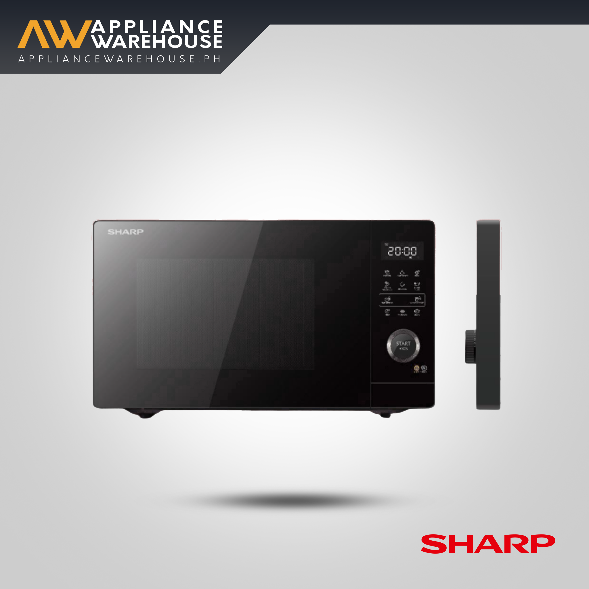 Sharp Microwave Oven R-32F(B) 25 Liters (Latest Model)