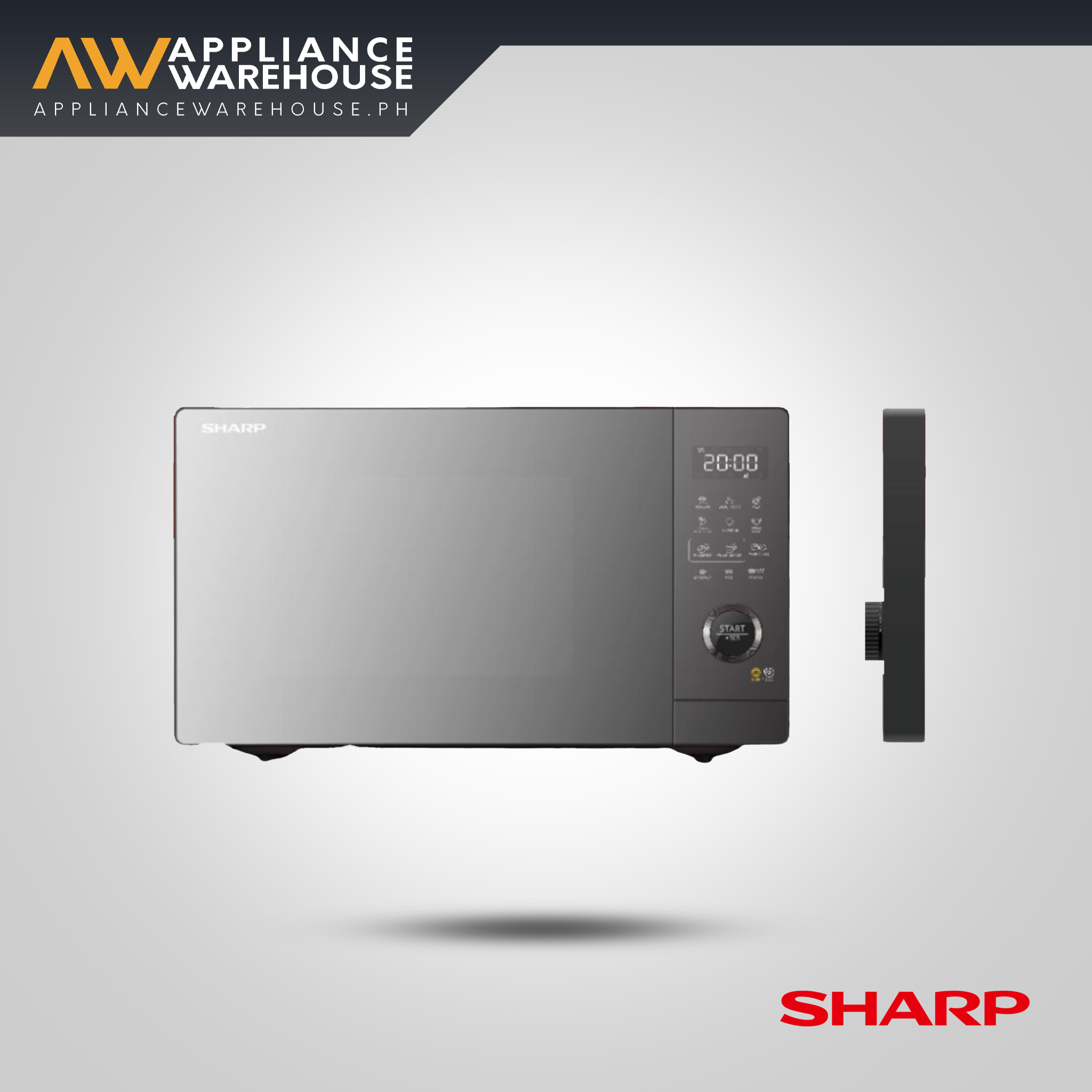 Sharp R-72F(B) 25 Liters Microwave Oven (Latest Model)
