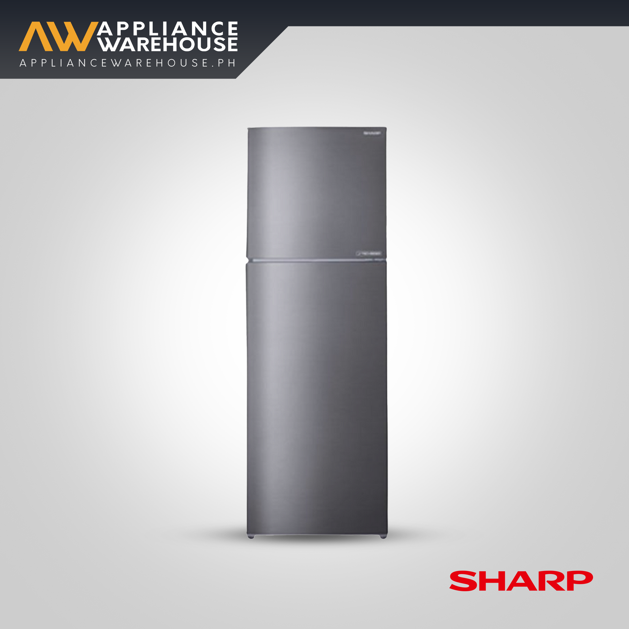 Sharp SJ-FTS09AVS-SL (258L) Two Door No Frost Inverter Refrigerator