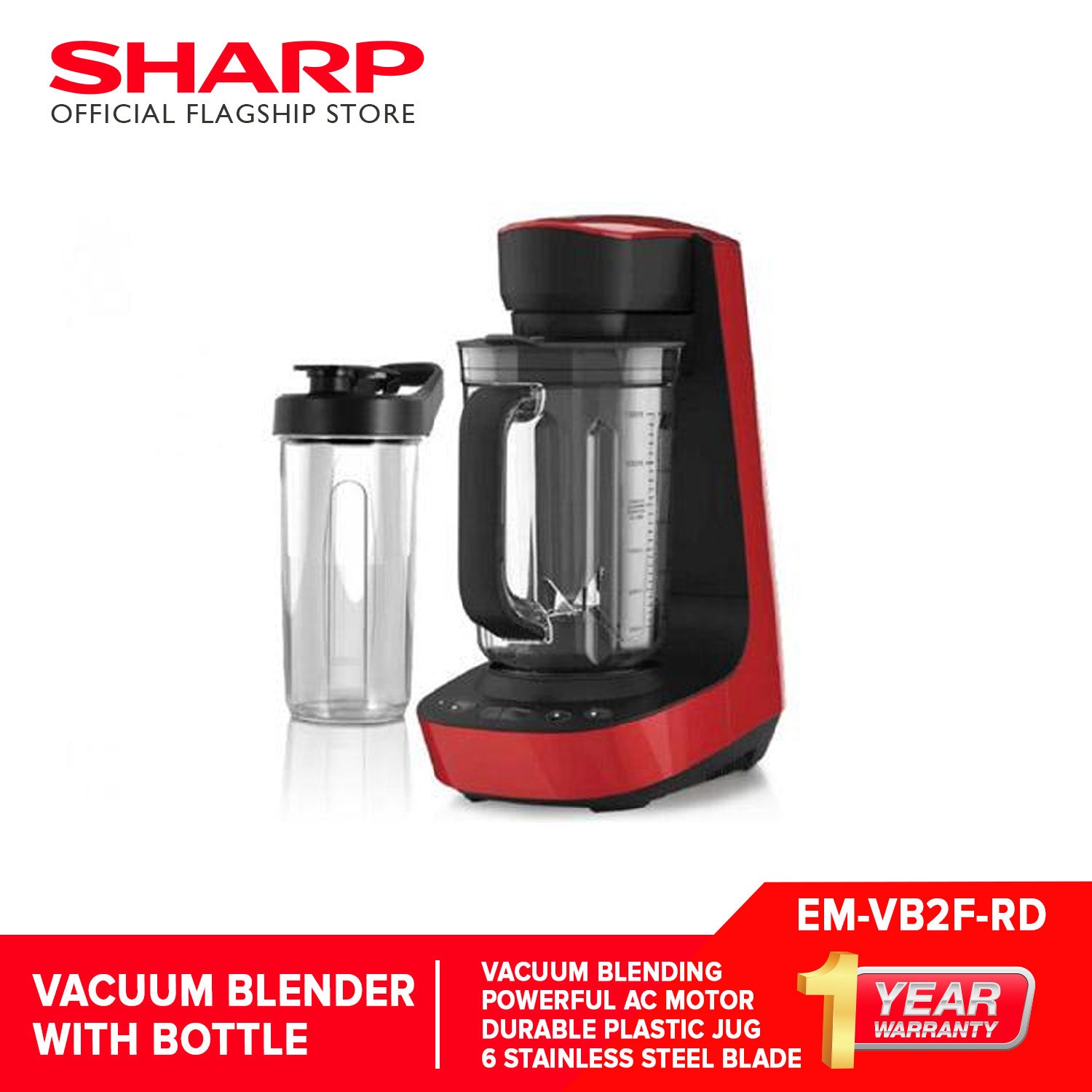 SharpEM-VB2F-RDHealsioVacuumBlenderwithtogoBottle-7