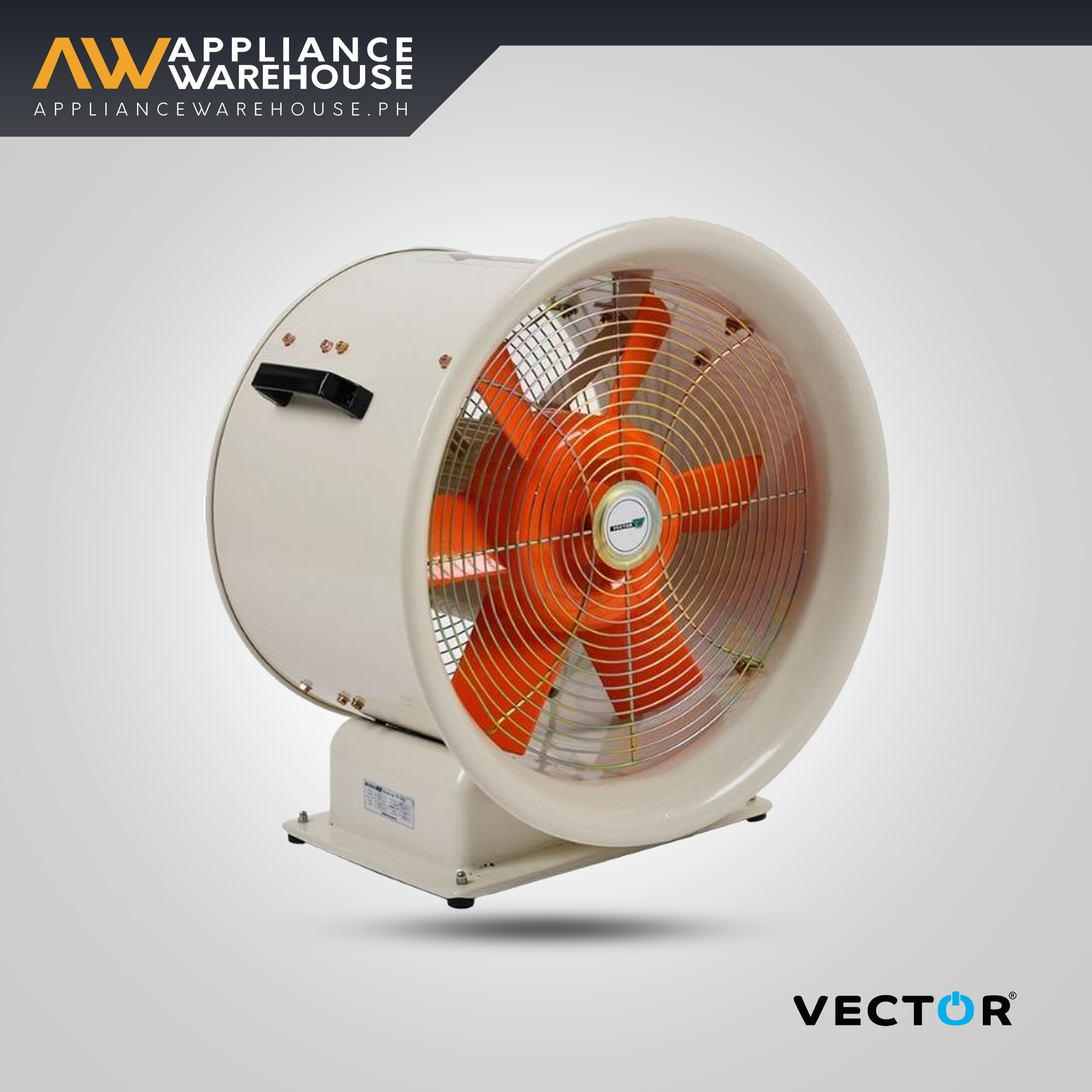 Vector TIP-500S Portable Blower Fan (Orange)