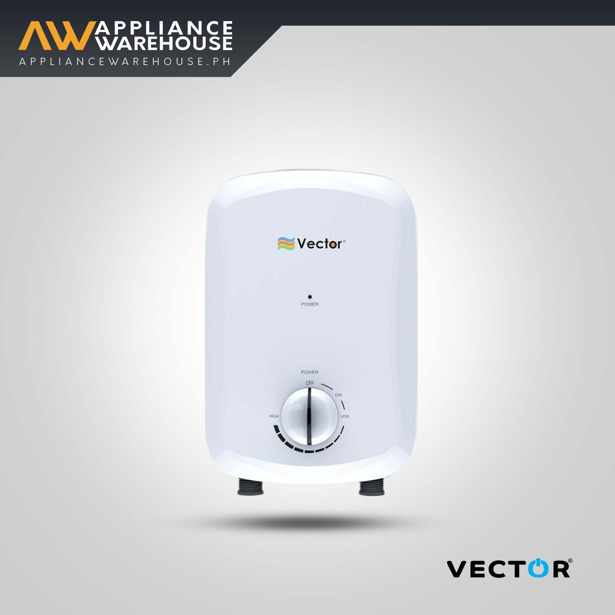 Vector VAS-35 3.5kw Singlepoint Instant Water Heater.