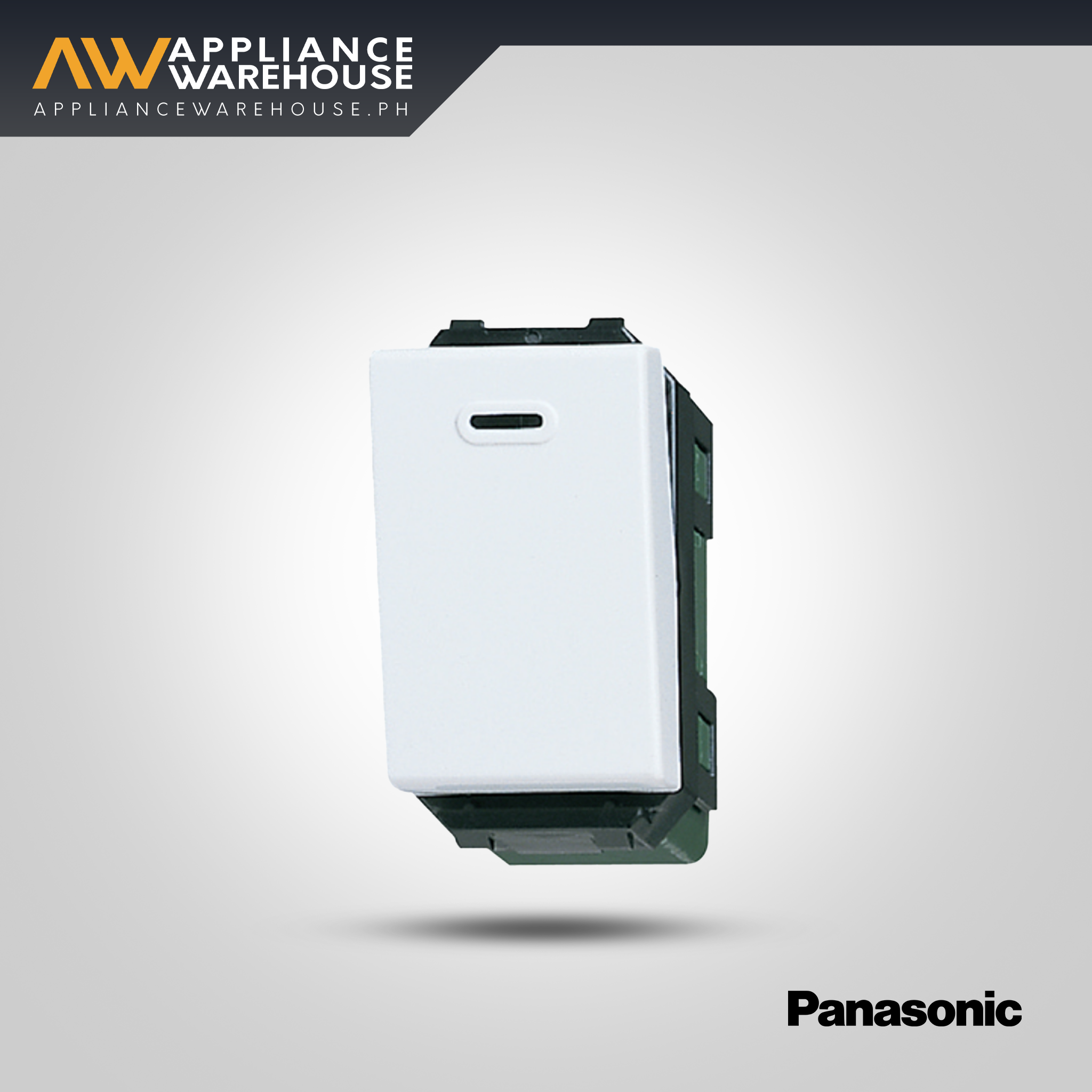 Panasonic WEG5001K-5 Non-Illuminated Switch One Way - 3 pieces