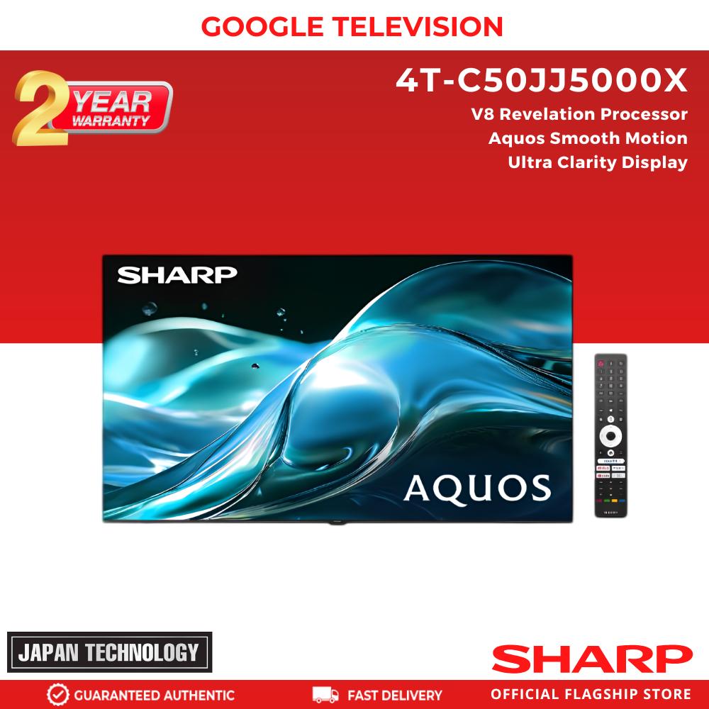 SHARP 4T-C50JJ5000X 4K 50" GOOGLE TV