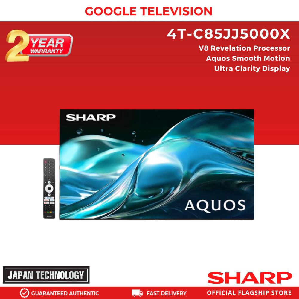 SHARP 4T-C85JJ5000X 4K 85" GOOGLE TV