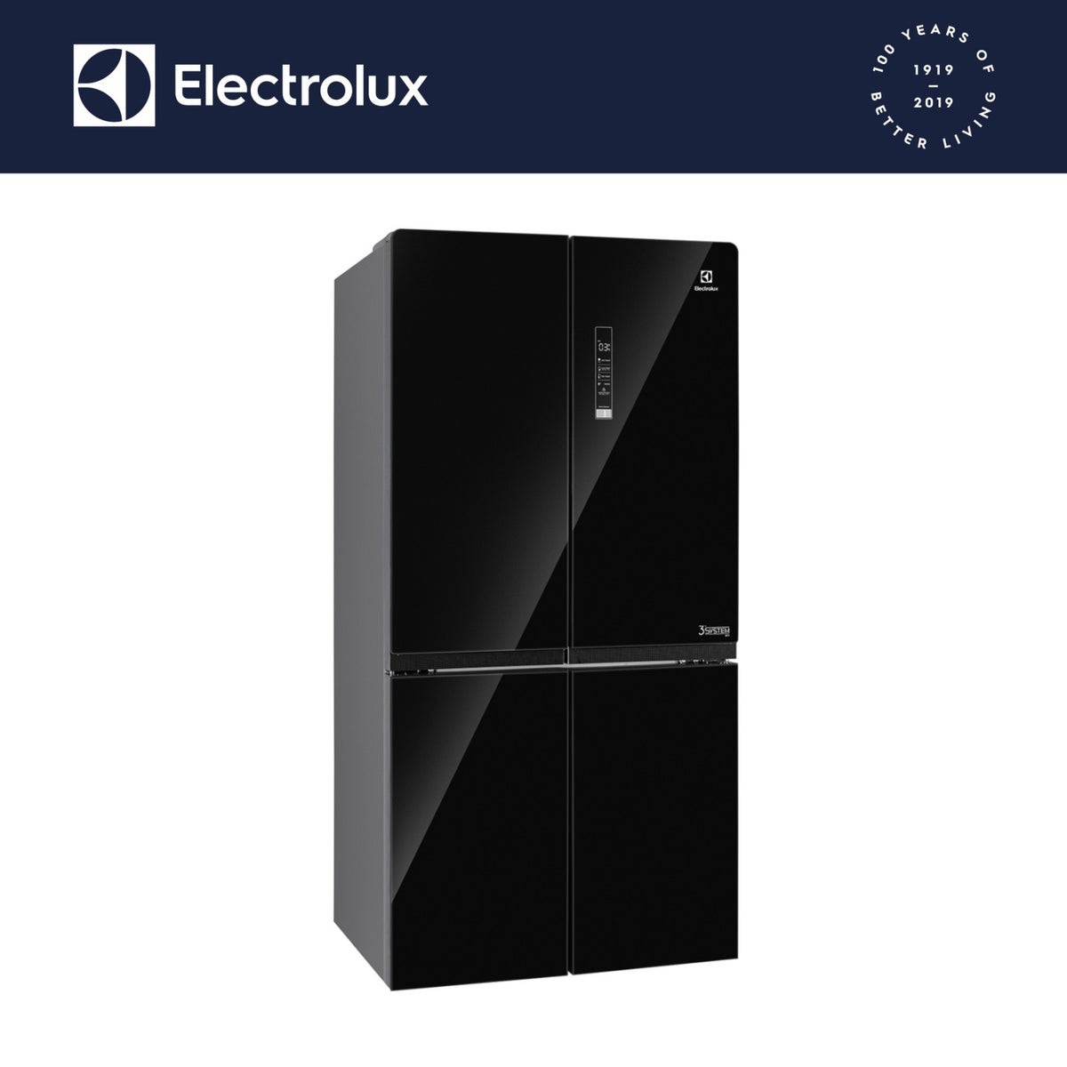 Electrolux EQE6909A-B 22.9 cu ft. No Frost Quattro French Door Inverter Refrigerator