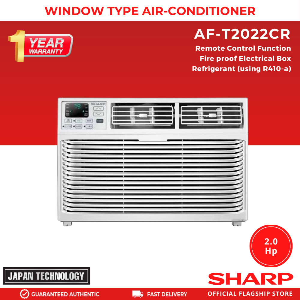 Sharp AF-T2022CR 2.0 Hp Window Type Air conditioner