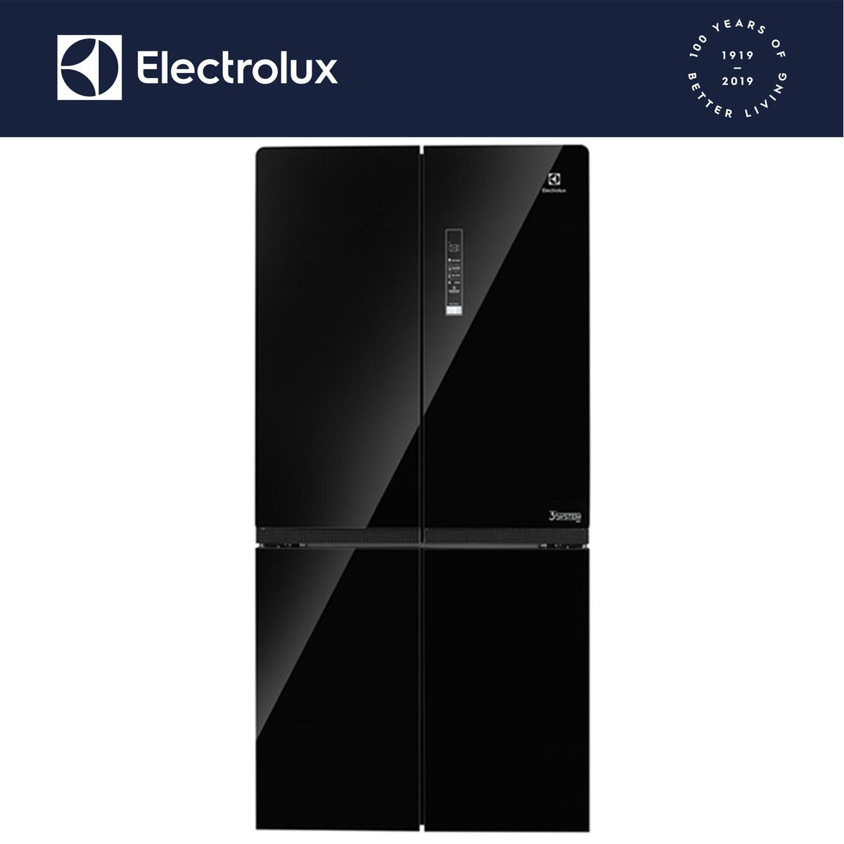 Electrolux EQE6909A-B 22.9 cu ft. No Frost Quattro French Door Inverter Refrigerator