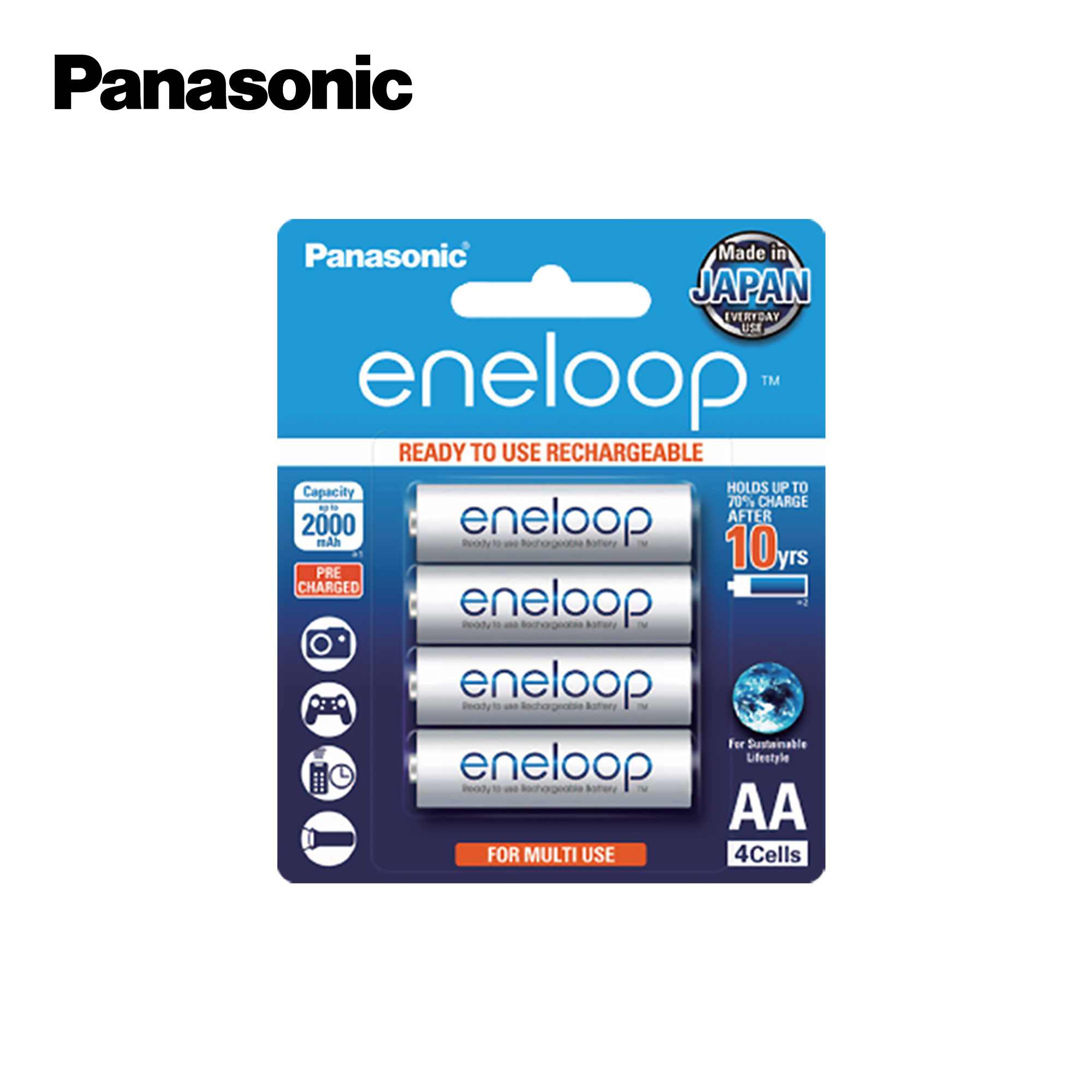 eneloop Pro AAA Battery BK-4HCCE/4BT – Panasonic PH